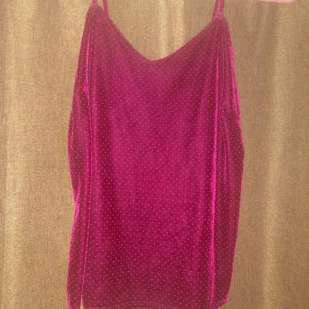 velvet tank top